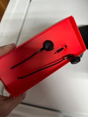 Peloton Black Wired Earbud Headphones